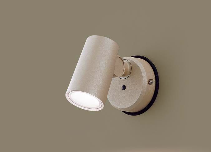 乐天商城 - [即日出荷] LGW40586LE1 パナソニック 屋外用LEDスポットライト　[温白色][防雨型][60形電球相当][プラチナメタリック]