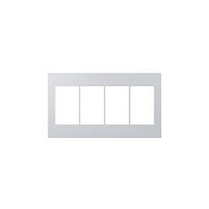 Rakuten - WTA8104CS パナソニック ADVANCE SERIES アドバンスシリーズ　セレクトスイッチプレート 4連用　[シルバー]