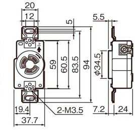 Rakuten - WCF52315BK パナソニック 設備工事用配線器具・電材　機器用コンセント