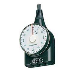 WH3211BP パナソニック パーソナル配線器具・電材　ダイヤルタイマー　（ブラック）