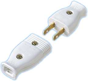 [即日出荷] WH4515 パナソニック パーソナル配線器具・電材　ベター小型コードコネクタ　（ホワイト）(15A 125V)(平形コード用)