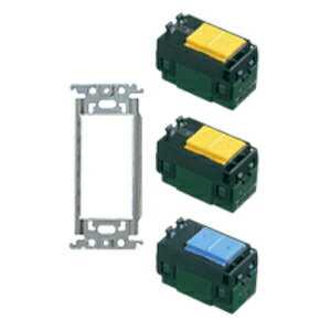 Rakuten - [即日出荷] wt3700-007 パナソニック コスモシリーズワイド21配線器具・電材　スイッチ金属取付枠(WT3700)スイッチセット　007
