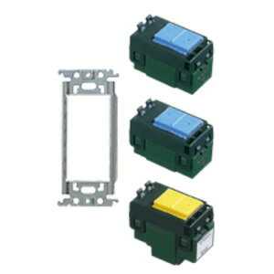 Rakuten - [即日出荷] wt3700-060 パナソニック コスモシリーズワイド21配線器具・電材　スイッチ金属取付枠(WT3700)スイッチセット　060