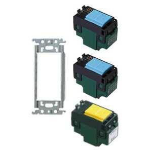 Rakuten - [即日出荷] wt3700-141 パナソニック コスモシリーズワイド21配線器具・電材　スイッチ金属取付枠(WT3700)スイッチセット　140