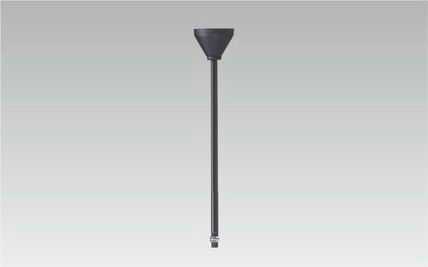 NDR0313K 東芝ライテック NDR0313(K)　ライティングレールVI形用　軽量パイプ吊具（50cm）　（黒）