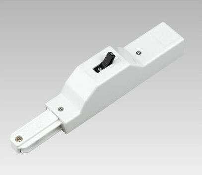 NDR0231SB 東芝ライテック NDR0231SB ライティングレールVI形用 15Aブレーカ付フィードインキャップ （白）