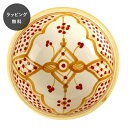 【12時までのご注文で当日出荷】チュニジア 食器 スラマ 陶器 手描き ミニ ボウル ハンドメイド お皿 プレート イエロー 黄
