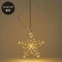 【12時までのご注文で当日出荷】shesay シセイ LEDライト フレームワーク ハンギング STAR 電池式 リモコン タイマー 星形 スター クリスマス ...