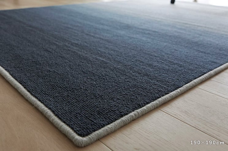 【10時までのご注文で翌営業日出荷】スミノエ HOME ラグマット ソライロ メイショク 190×240cm 床暖房対応 日本製 2