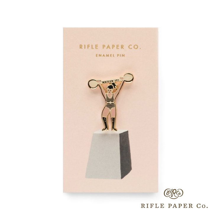 【12時までのご注文で当日出荷】ライフルペーパー ピンバッジ ネールド Rifle Paper Co. ピンバッヂ アメカジ レディース ピンズ 1