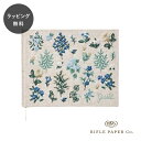 【12時までのご注文で当日出荷】ライフルペーパー ワイルドウッド ゲストブック 刺繍 カバー Rifle Paper Co. メモ帳 手帳 日手帳 文房具