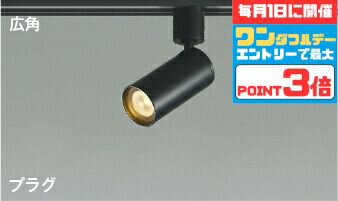 【ワンダフルデーポイント3倍】スポットライト 屋内用 ダクトレール取付 白熱灯40W相当 電球色(2700K)