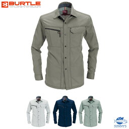 【正規品】【6063】BURTLE バートル 4L ワークシャツ T/Cライトチノ JIS T8118適合 優れた洗濯耐久性を持つ日本製 デザイン 作業服 作業着 激安 メンズ レディース SS S M L 2L 3L 4L 5L 6Lサイズ