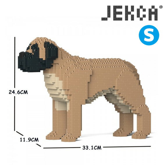 JEKCA ジェッカブロック （Sサイズ） イングリッシュ マスティフ ST19PT70-M01JEKCA