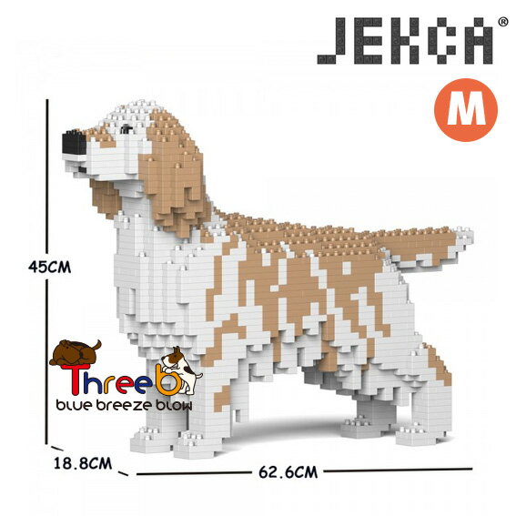 JEKCA ジェッカブロック （Mサイズ） イングリッシュ・セター CM19PT76-M01JEKCA