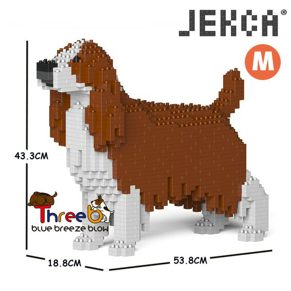 JEKCA ジェッカブロック （Mサイズ） イングリッシュ・スプリンガー・スパニエル CM19PT42-M01JEKCA 1