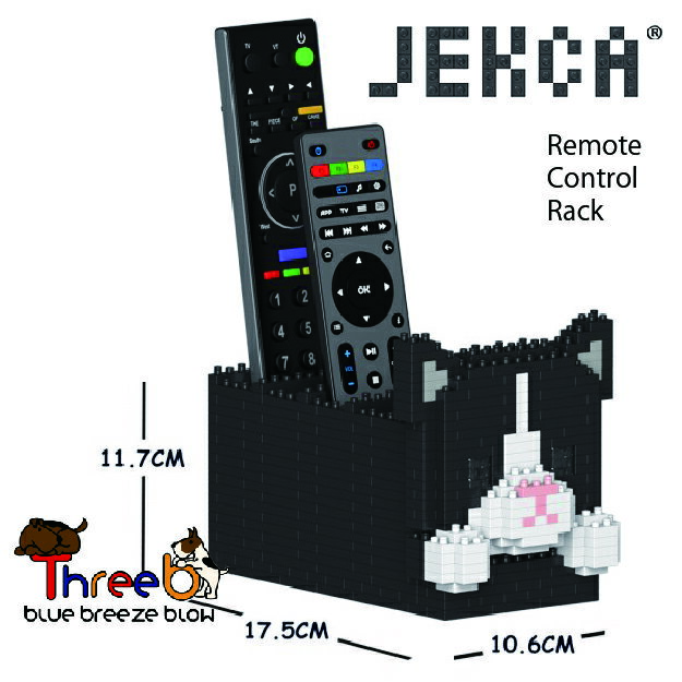 JEKCA ジェッカブロック ★タキシード猫★ リモコンラック 01S - ST09CRC02JEKCA