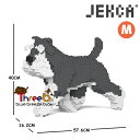 JEKCA ジェッカブロック (Mサイズ) 　スタンダード・シュナウザー 03C CM19SS03-M01JEKCA