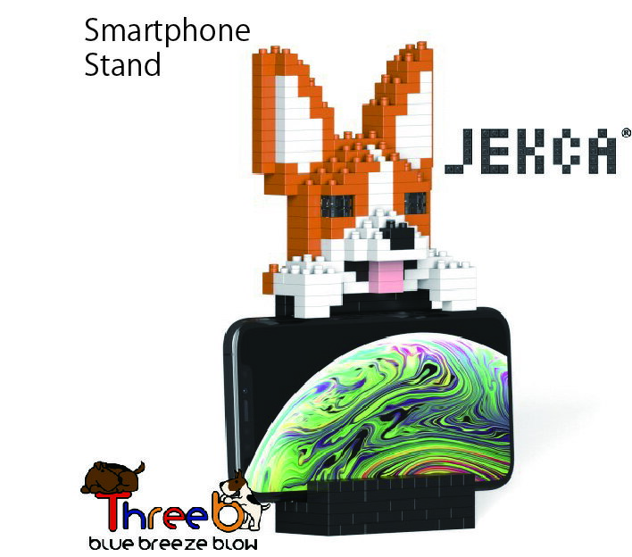 JEKCA ジェッカブロック ★ウェルシュ・コーギー★ スマートフォンスタンド 01S - ST05DPS08JEKCA