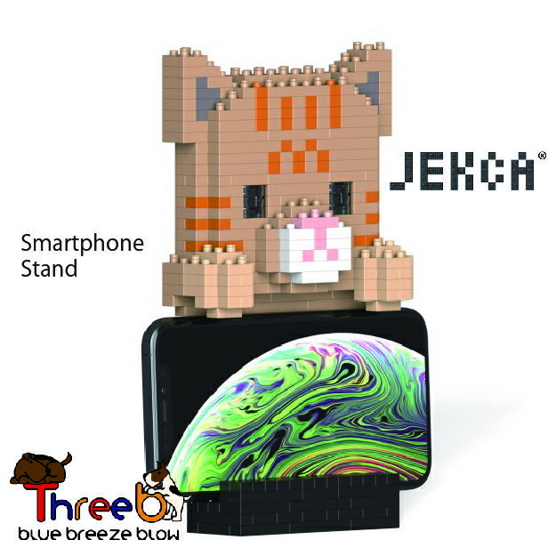 JEKCA ジェッカブロック ★トラ猫★ スマートフォンスタンド 01S - ST05CPS01JEKCA