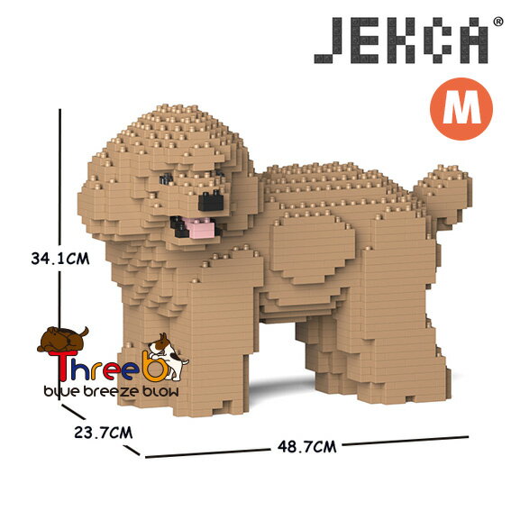 JEKCA ジェッカブロック (Mサイズ) トイ・プードル CM19TPD05-M03JEKCA 1