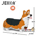 JEKCA ジェッカブロック （Mサイズ） 02S ウェルシュ・コーギー CM19WC02-M02JEKCA