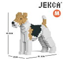 JEKCA ジェッカブロック 01C　（Mサイズ） ワイヤーフォックステリア CM19PT33JEKCA