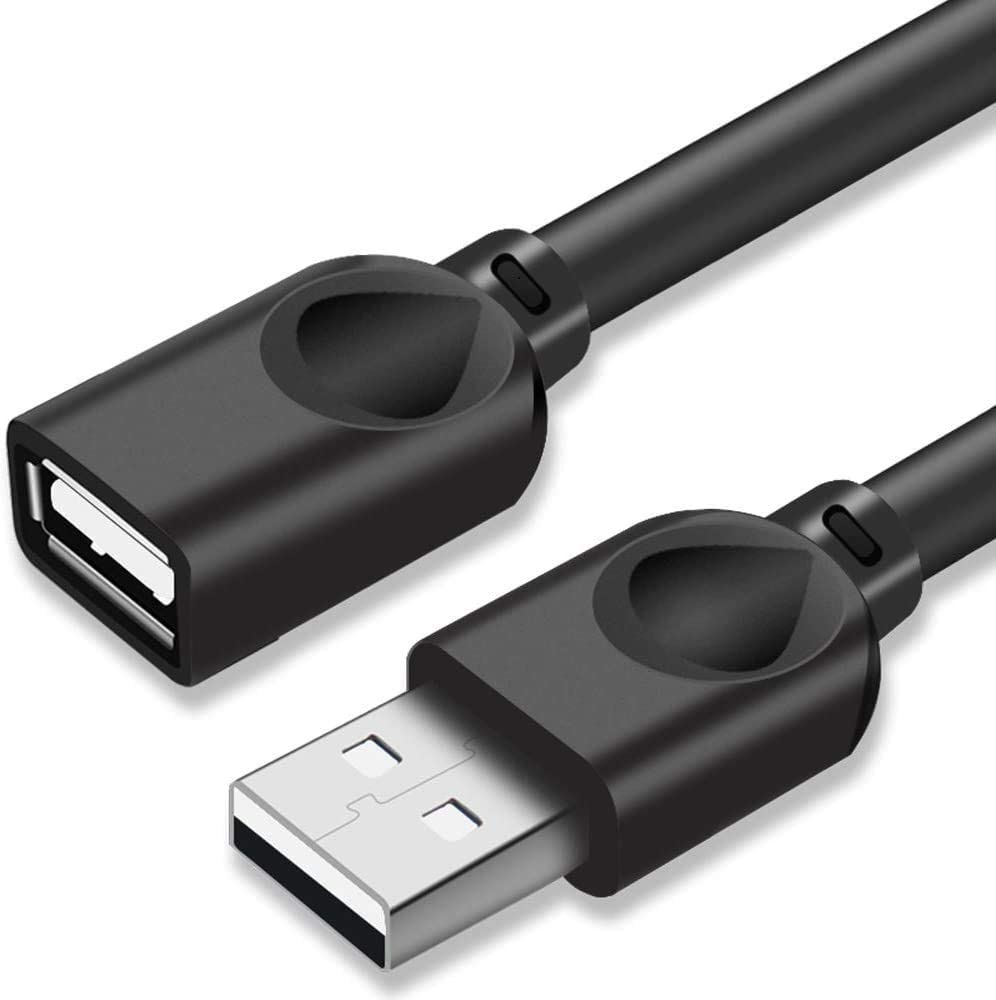 即納USB 延長 ケーブル 0.5M 1M 1.5M 3M 5M 10M急速 延長コード 高速転送 金メッキコネクタ 高速データ転送 aオス-aメス USB 2.0 USBケーブル 延長コード 高耐久性 オスメス USBリピーター ブラック