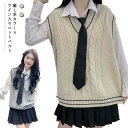 秋 スクール Vネック 送料無料 ニットベスト スクールベスト ホワイト 高校 制服 ニット 夏 春 JK チョッキ セーター 中学 ノースリーブ ベージュ 通...