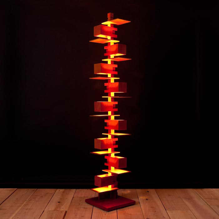 フランク・ロイド・ライト タリアセン2(Highタイプ) フロアーライト DAIVA 照明 スタンドライト