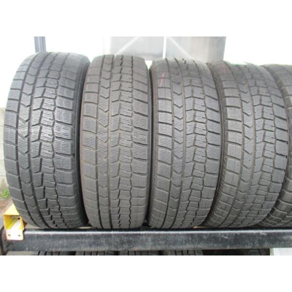 ★☆185/60R15 84Q ダンロップ WINTER MAXX WM02 スタッドレス 2019年製 4本 送料込 T31270920☆★インボイス領収書発行可能