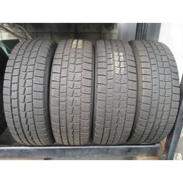 ★☆185/60R15 84Q ダンロップ WINTER MAXX WM01 スタッドレス 2019年製 4本 送料込 T31280920☆★インボイス領収書発行可能