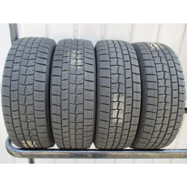 ★☆185/60R15 84Q ダンロップ WINTER MAXX WM01 スタッドレス 2019年製 4本 送料込 T32160930☆★インボイス領収書発行可能