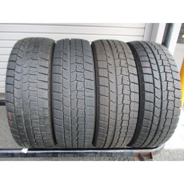 ★☆185/60R15 84Q ダンロップ WINTER MAXX WM02 スタッドレス 2019年製 4本 送料込 T33441023☆★インボイス領収書発行可能