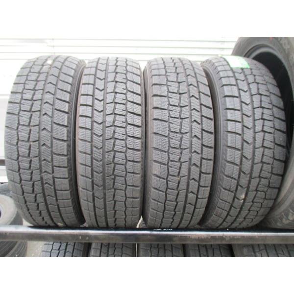 ★☆175/65R14 82Q ダンロップ WINTER MAXX WM02 スタッドレス 2021年製 4本 送料込 T35301222☆★インボイス領収書発行可能