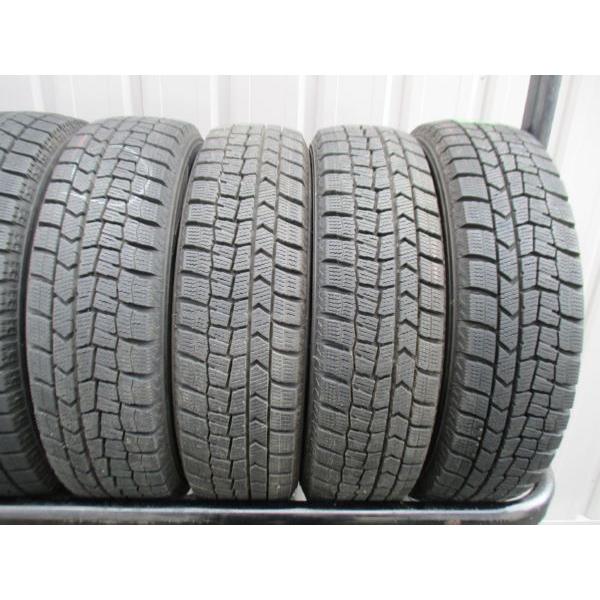 ★☆155/65R14 75Q ダンロップ WINTER MAXX WM02 スタッドレス 2018年製 4本 送料込 T35651228☆★インボイス領収書発行可能