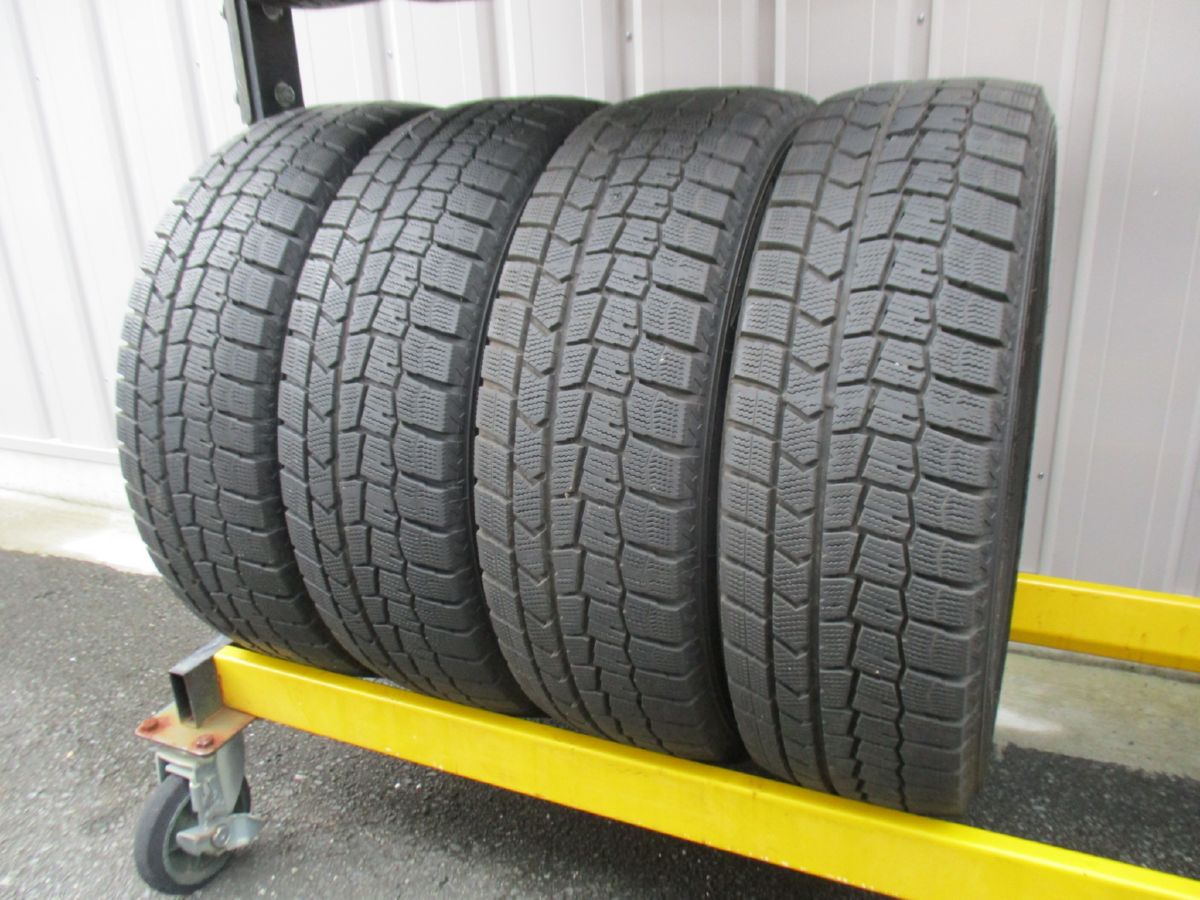 ★☆195/65R16 92Q ダンロップ WINTER MAXX WM02 スタッドレス 2021年製 4本 送料込 T45060904☆★インボイス領収書発行可能