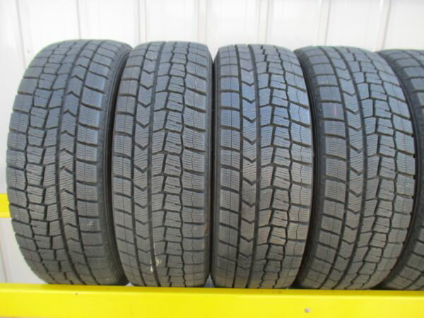 ★☆185/60R15 84Q ダンロップ WINTER MAXX WM02 スタッドレス 4本 送料込 T37930304☆★インボイス領収書発行可能