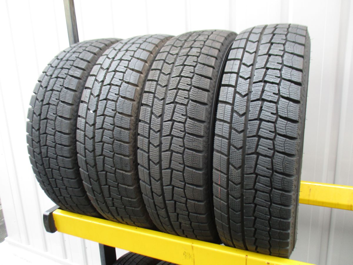 ★☆185/70R14 88Q ダンロップ WINTER MAXX WM02 スタッドレス 4本 送料込 T43790816☆★インボイス領収書発行可能