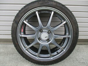 ★☆SSR3 GTV02 17×7J 4H/100 +50 ナンカン 195/45R17 85H 2020年製 1本 アルミホイールセット 送料込 T38970319☆★インボイス領収書発行可