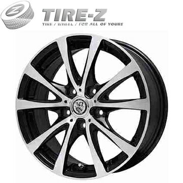 【取付対象】205/55R16 16インチ ビッグウエイ TRG バーン XP 6.5J 16 ヨコハマ ブルーアース GT AE51 夏タイヤホイール4本セット