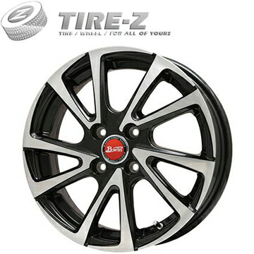 【取付対象】175/65R14 14インチ ビッグウエイ B-WIN ヴェノーザ10 5.5J 14 ダンロップ EC202L 夏タイヤホイール4本セット