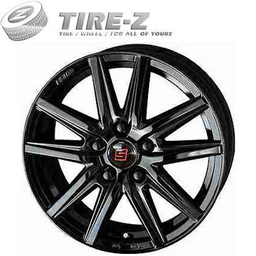 【取付対象】195/65R15 15インチ 共豊 ザインSS　ブラックエディション 6.00-15 ダンロップ EC202L サマータイヤホイール4本セット