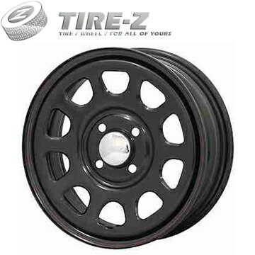 【取付対象】155/55R14 14インチ MORITA モリタ MRTデイトナ ブラック 5.00-14 ヨコハマ ブルーアース AE-01 サマータイヤホイール4本セット