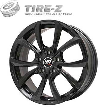 【取付対象】225/45R18 18インチ MSW by OZ Racing MSW 27(グロスブラック) 7.50-18 ヨコハマ ブルーアース GT AE51 サマータイヤホイール4本セット