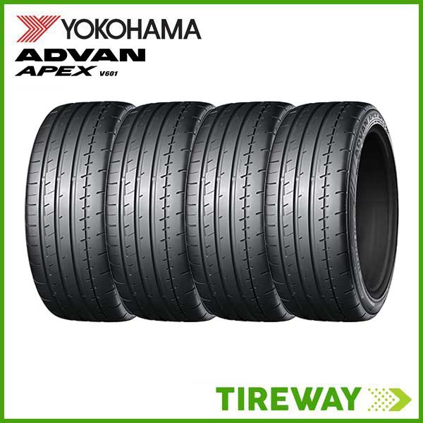 【取付対象】4本 サマータイヤ 235/40R18 91W YOKOHAMA ヨコハマ ADVAN APEX アドバン エイペックス V601