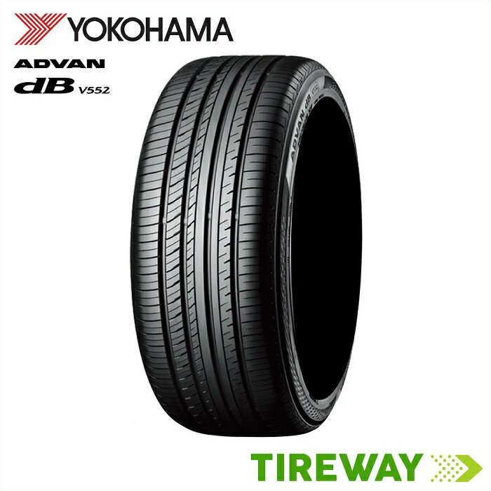 【正規品 在庫限り】【タイヤ交換可能】1本 サマータイヤ 215/45R18 89W YOKOHAMA ヨコハマ ADVAN dB アドバン デシベル V552