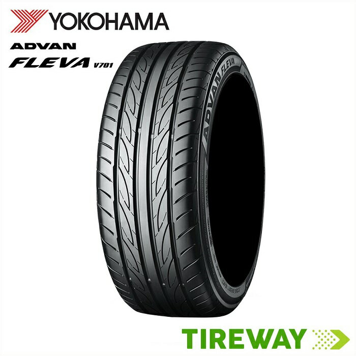 【取付対象】 1本 サマータイヤ ADVAN FLEVA ヨコハマ アドバン フレバ V701 195/50R16 84V