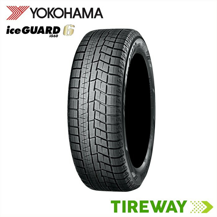 【取付対象】 4本 スタッドレスタイヤ ヨコハマ アイスガード シックス IG60 205/55R16 91Q 1