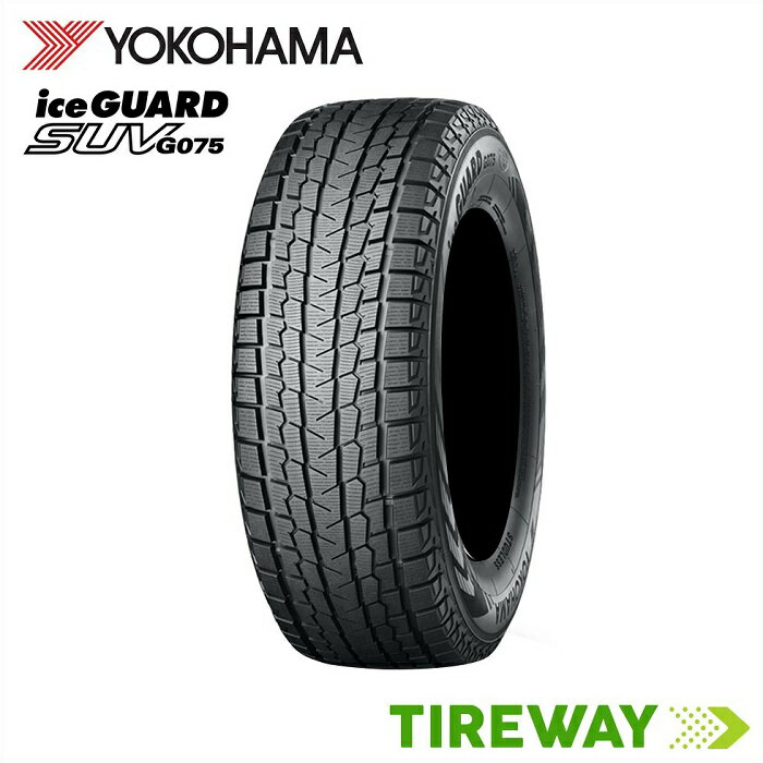 【取付対象】 4本 スタッドレスタイヤ ヨコハマ アイスガード SUV G075 215/70R15 98Q